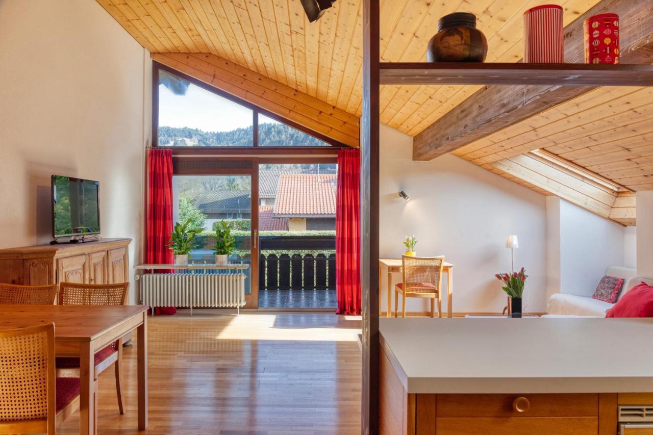 Ruhige Ferienwohnung Partenkirchen 2 Garmisch-Partenkirchen járás Kültér fotó